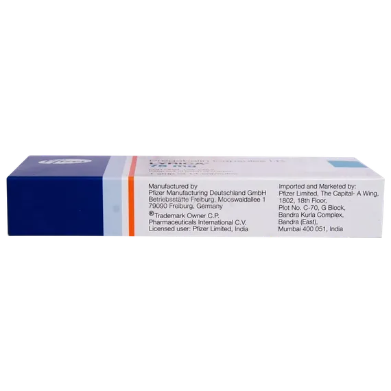 lyrica 75mg tablet 14's